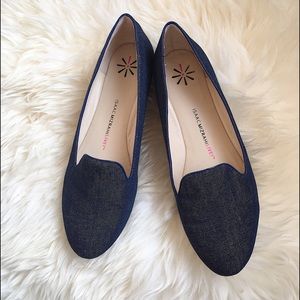 {Isaac Mizrahi} Denim Loafers